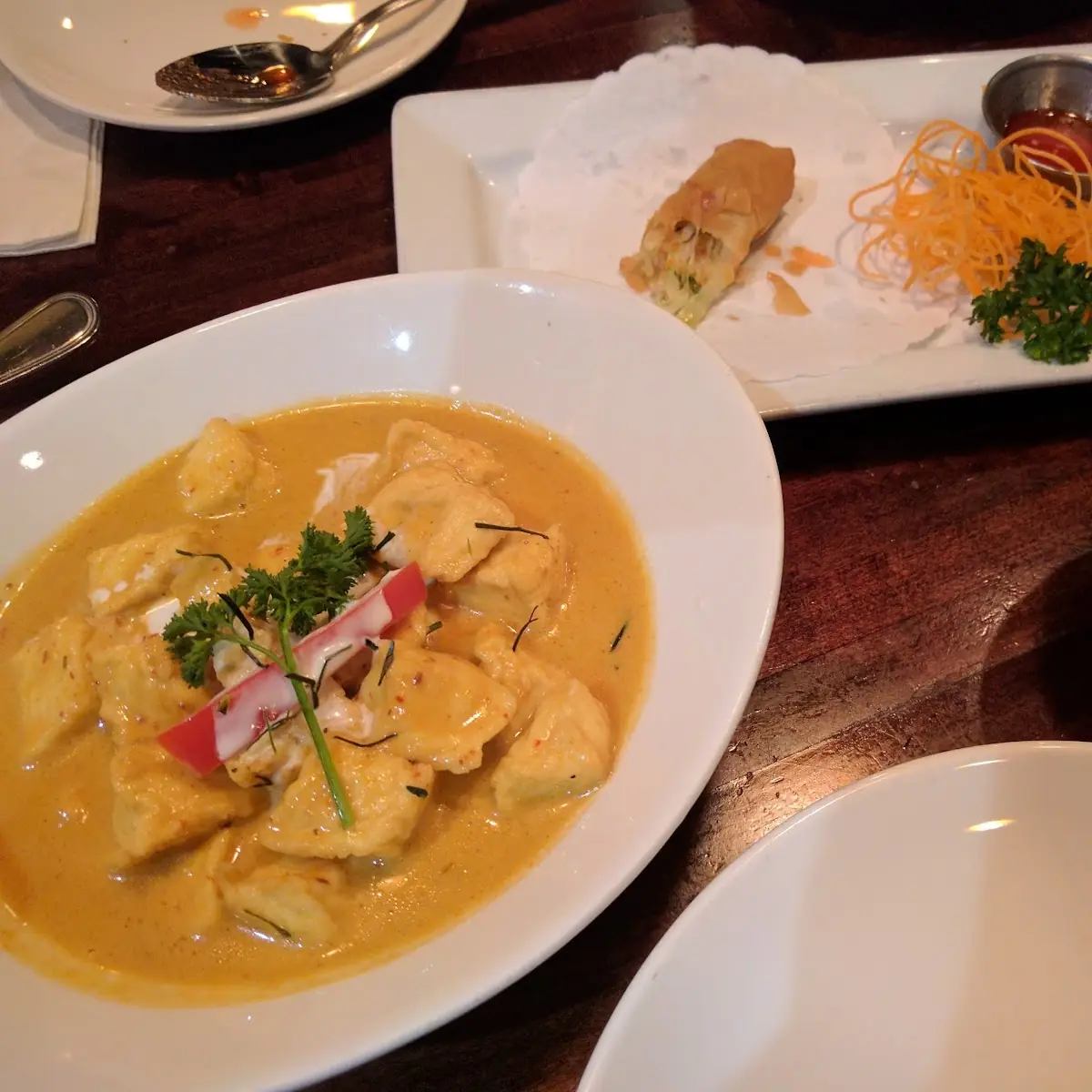 Red Curry Seafood Combo