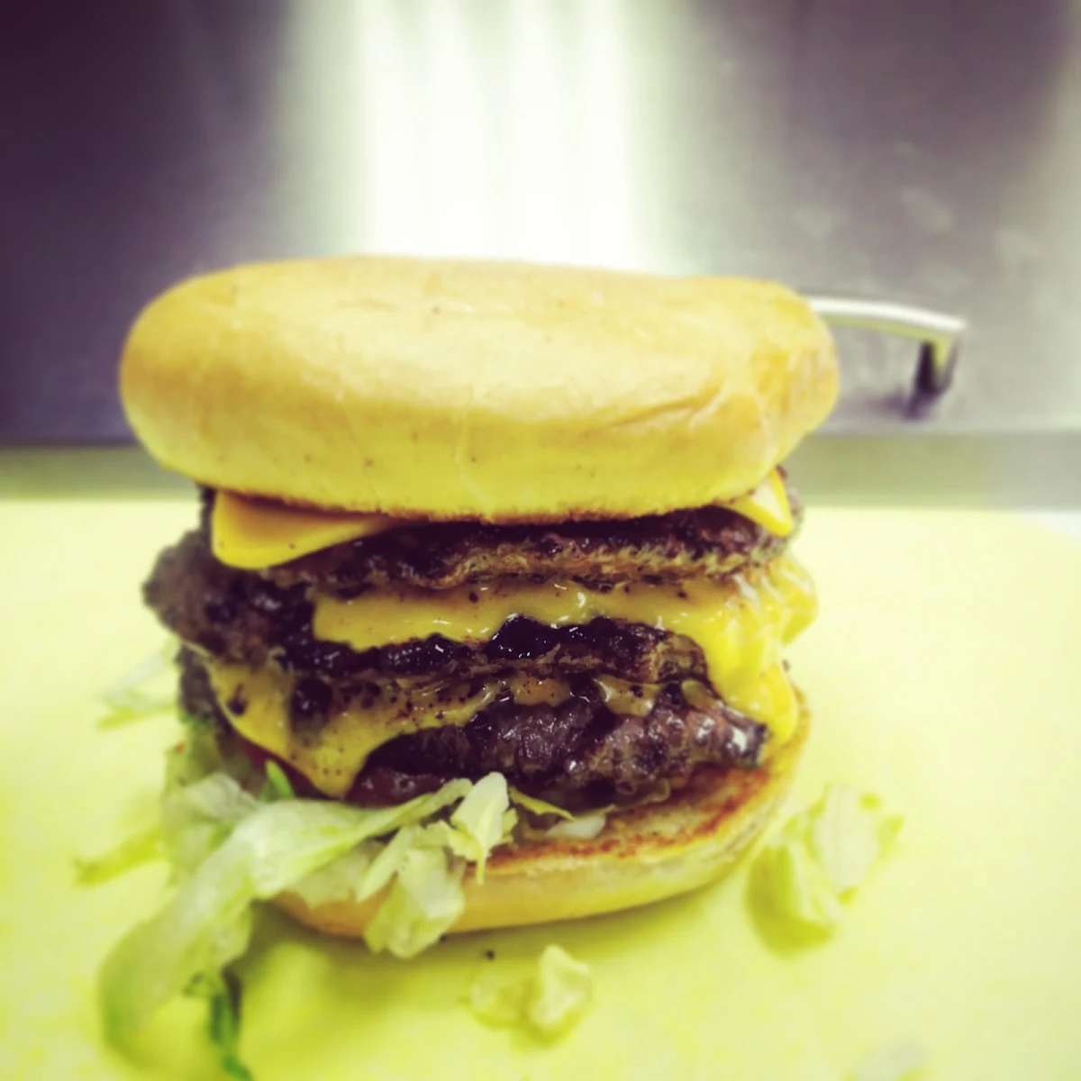 Triple Cheese Burger