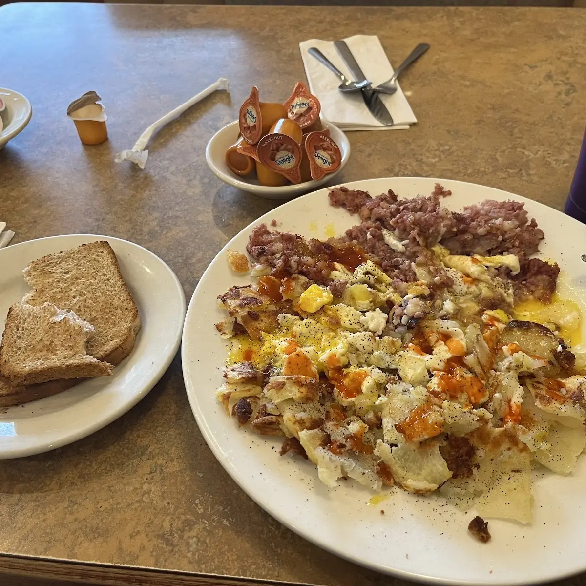 1 Egg with Beef Patty