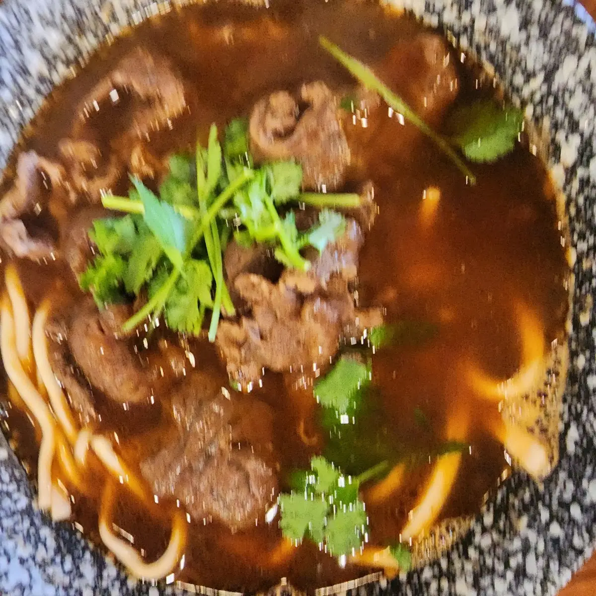 Braised Beef Noodle Soup