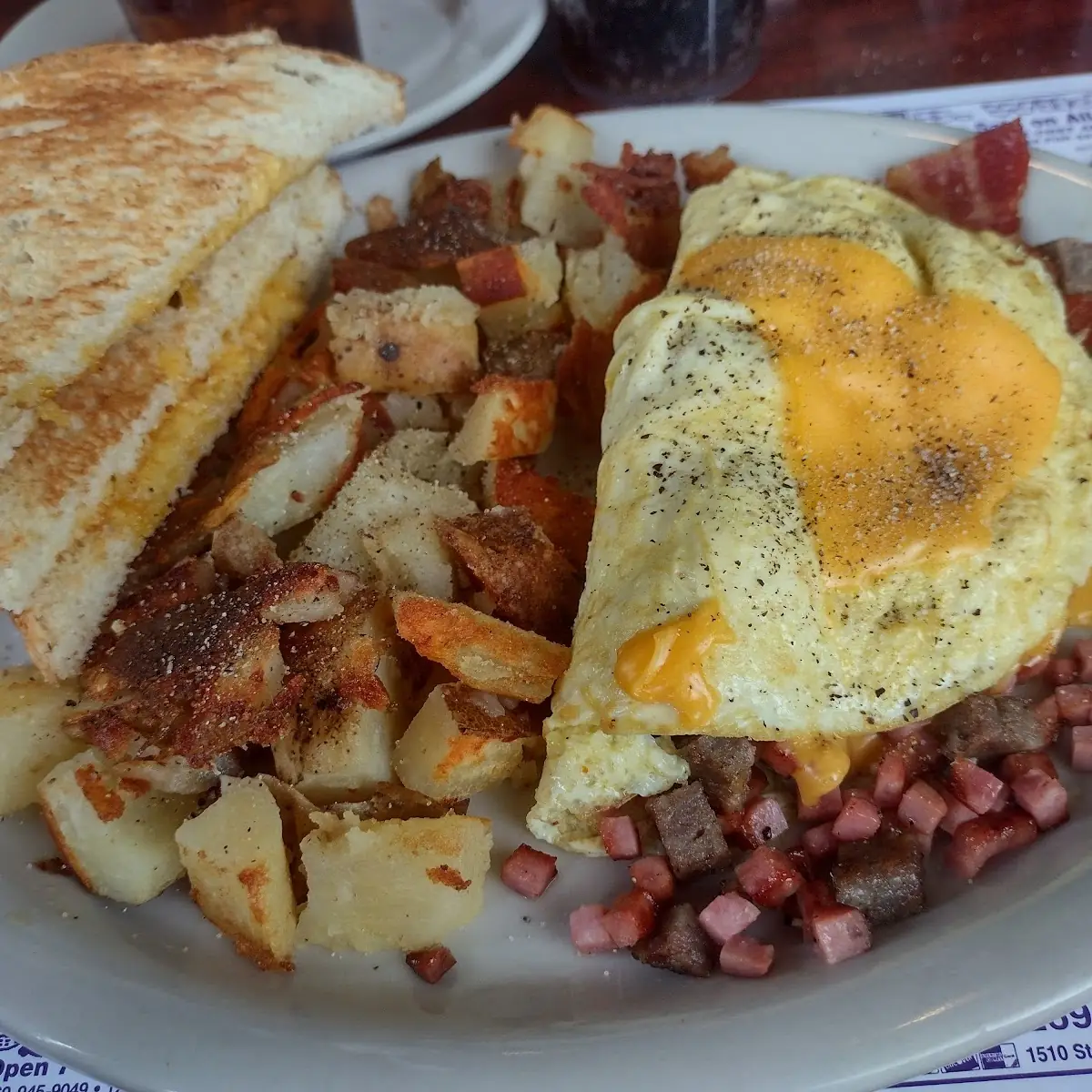 Corn Beef Hash and Eggs