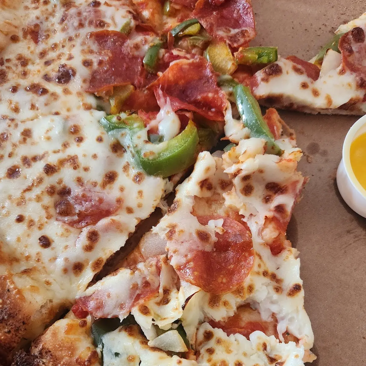 Pepperoni Pizza and It's More Like Cheese Pizza