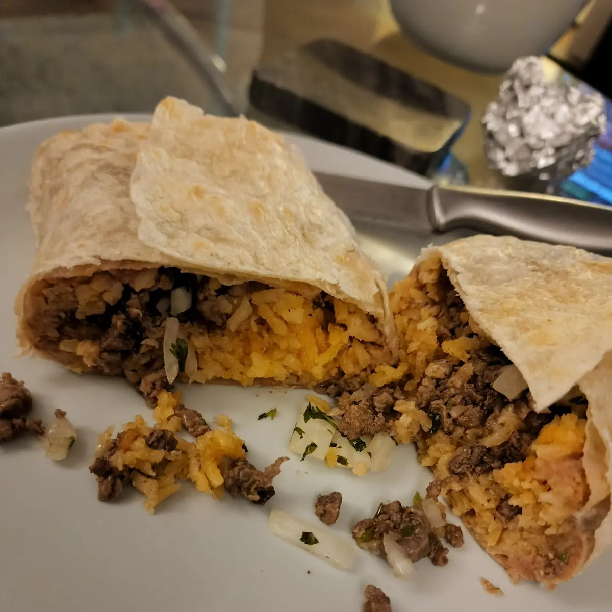 Carne Asada Burrito
