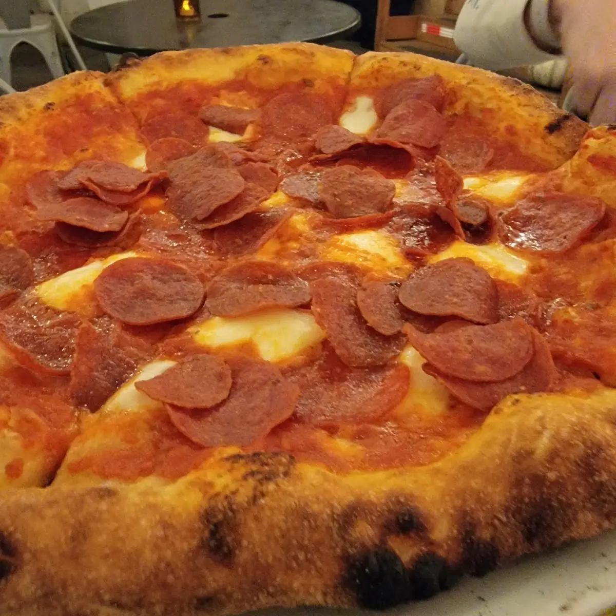 Crispy Pepperoni Pizza