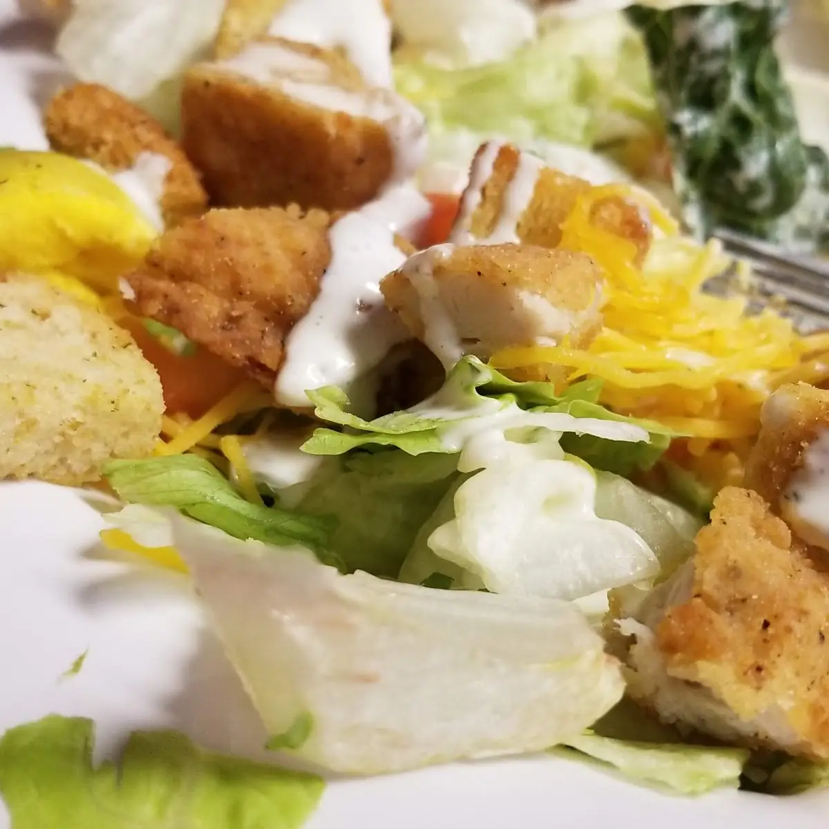 Fried Chicken Salad