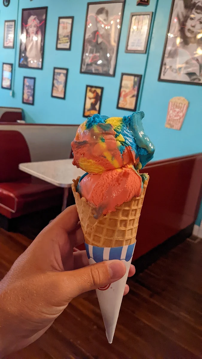 Superman Ice Cream Cone