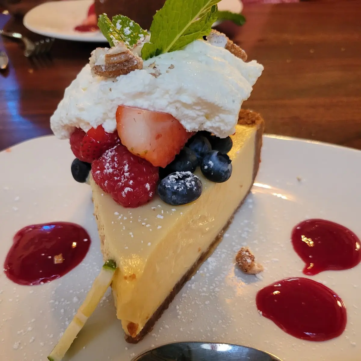 Cheesecake Slice Strawberry Cheesecake