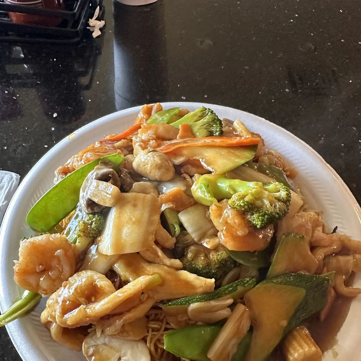 Hong Kong Style Crispy Noodles