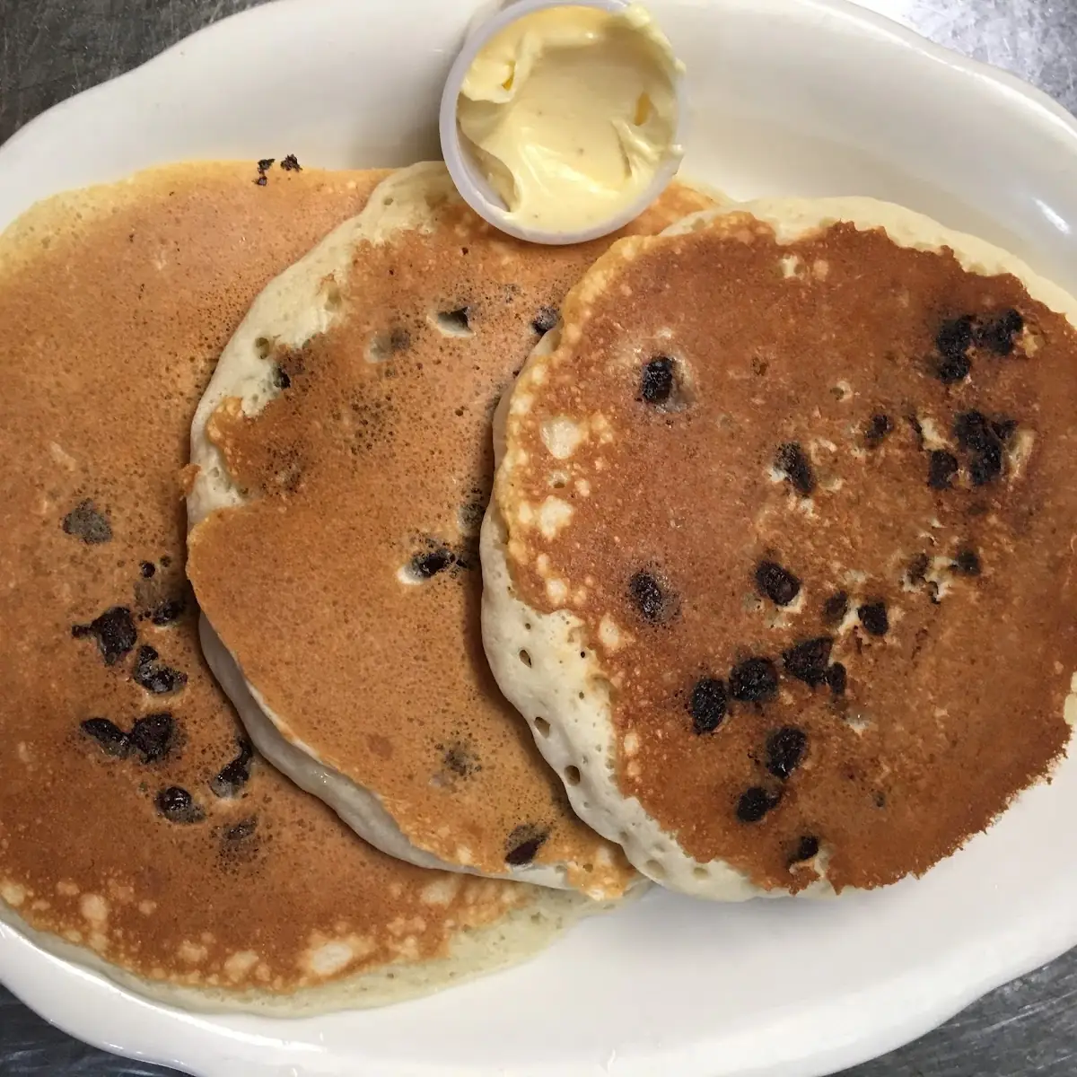 Chocolate Chip & Banana Pancakes