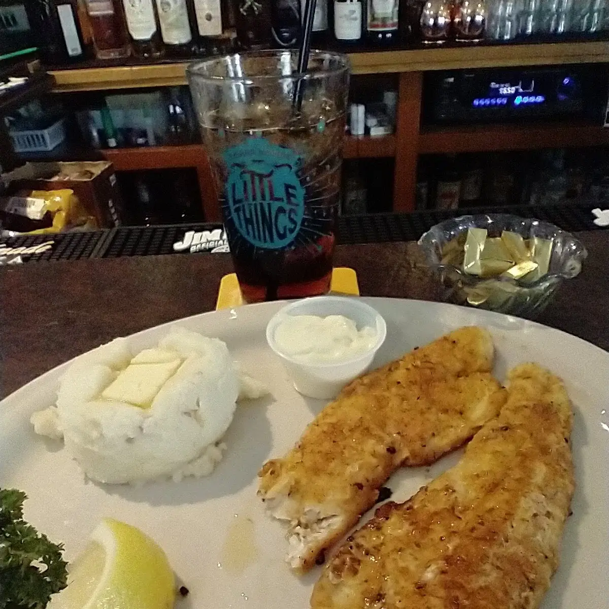 Pan Fried Pike