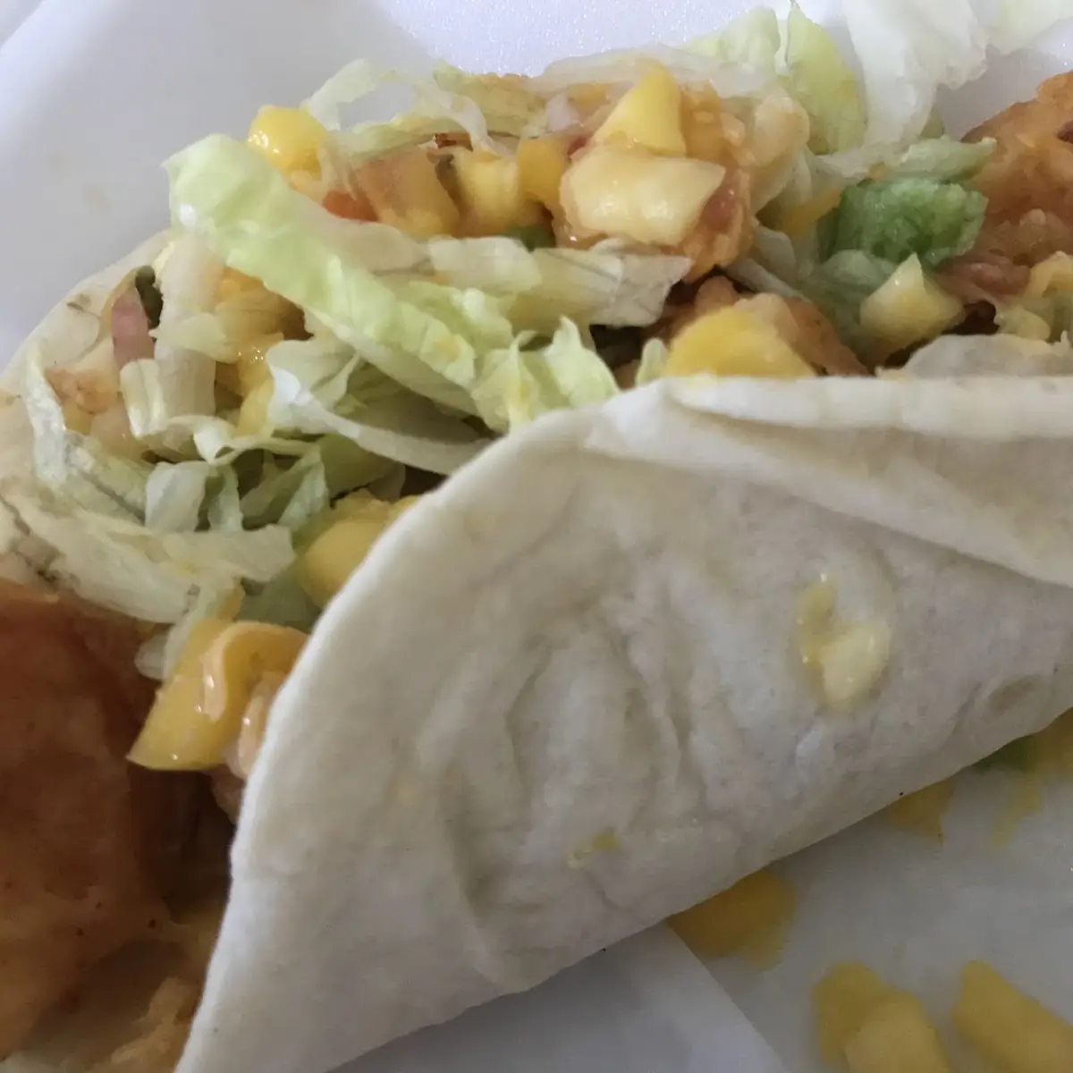 Shrimp Tacos with Mango Salsa