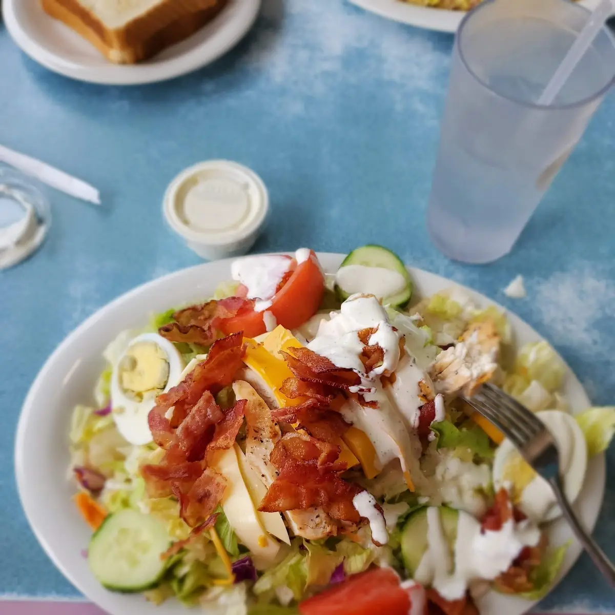Chicken Bacon Ranch Salad