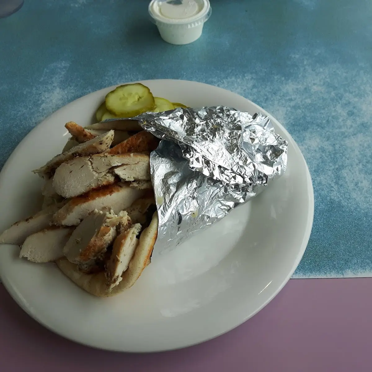 Grilled Chicken Pita
