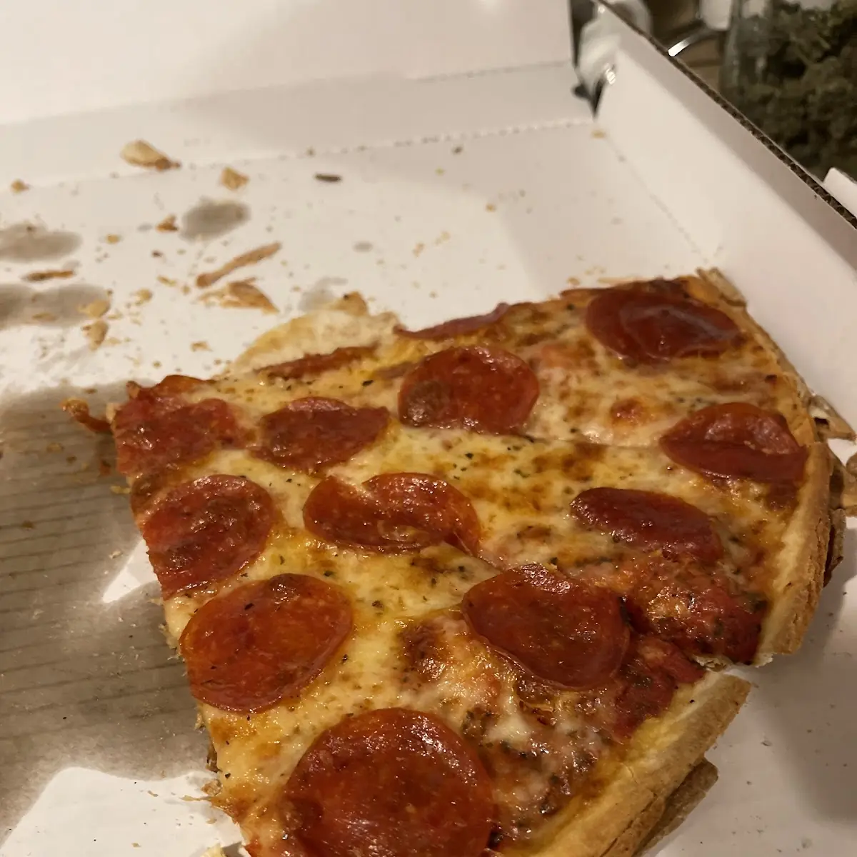 Twin Thin Crust Pepperoni Pizza