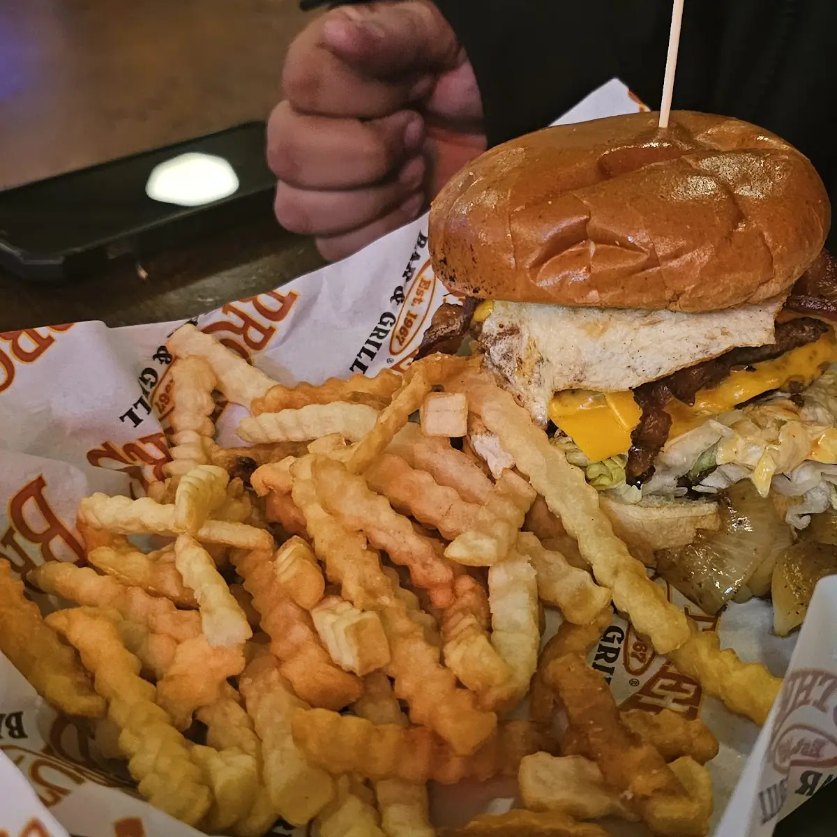 Bacon and Cheese Burger