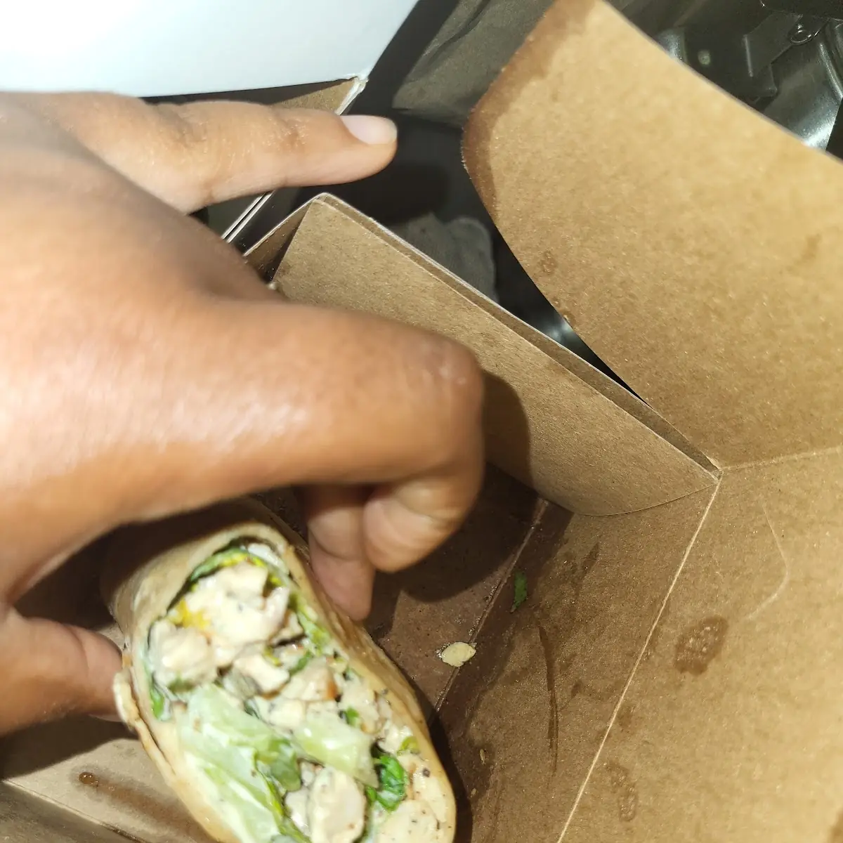 Grill Chicken Caesar Wrap