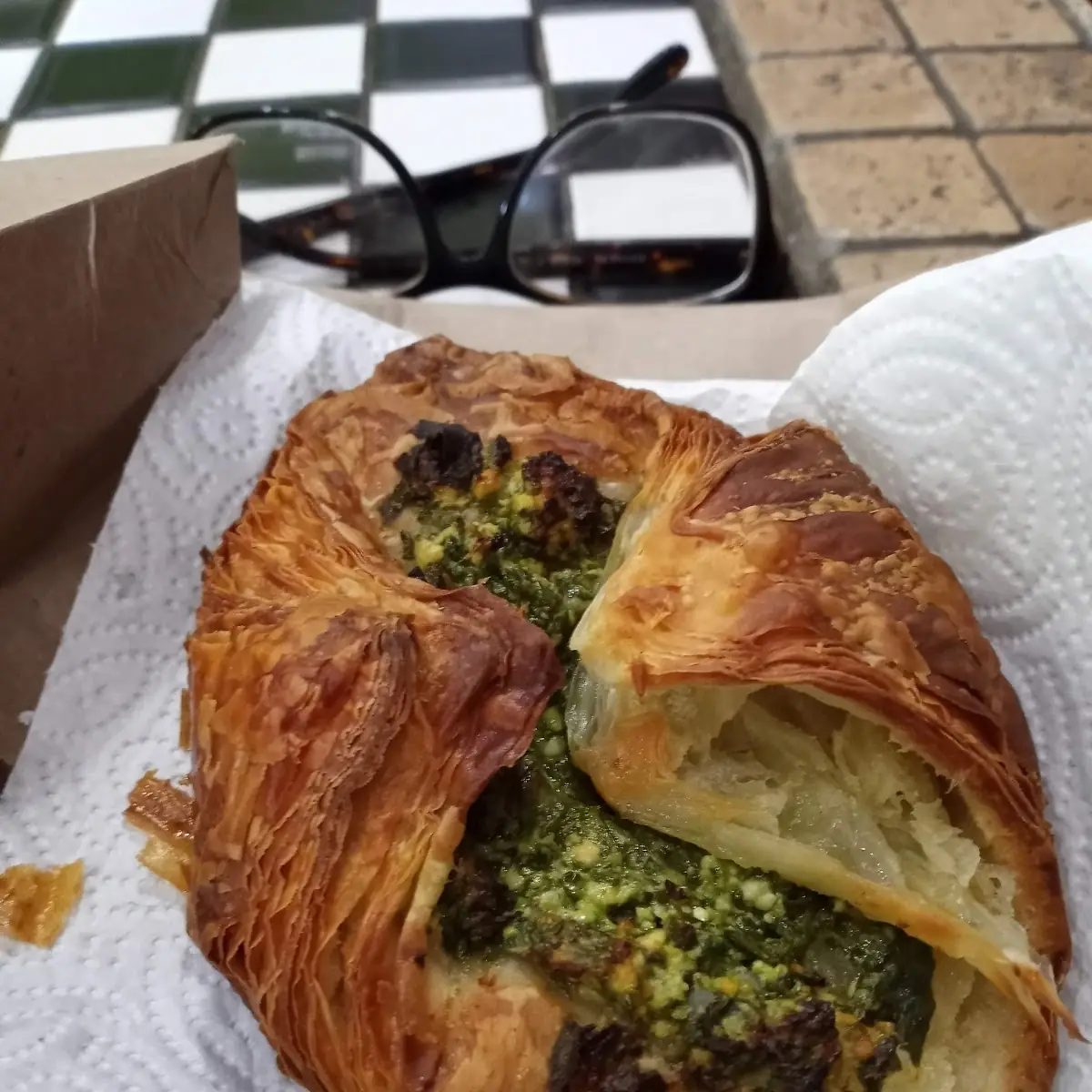 Spinach Croissant
