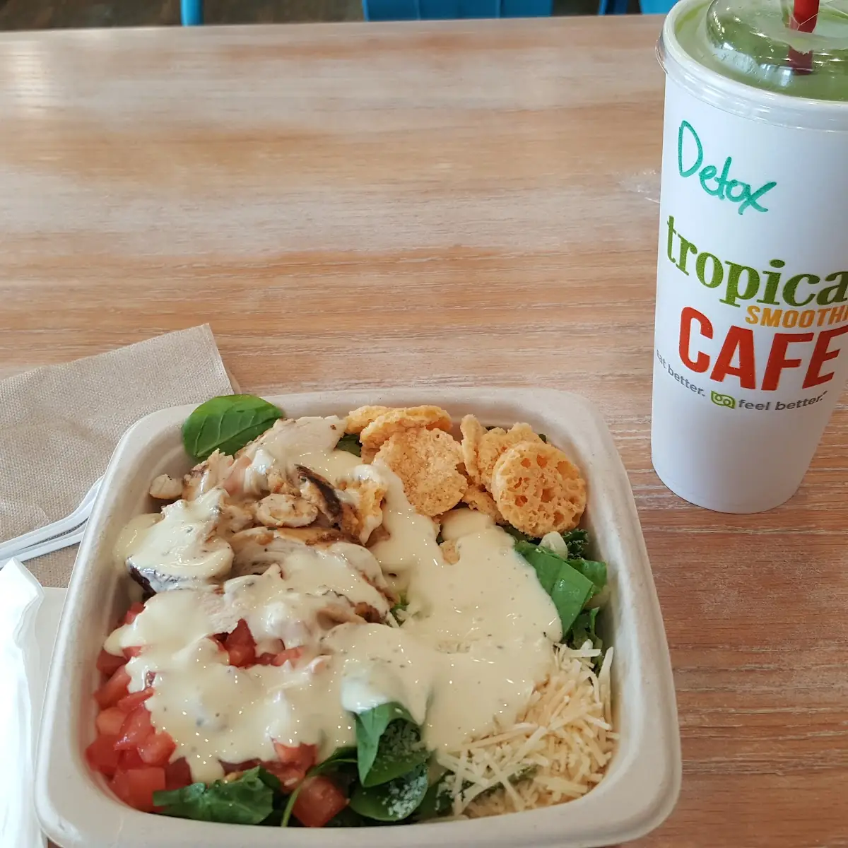 Grilled Chicken Caesar Salad