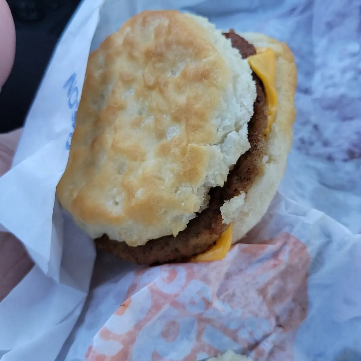 Sausage Egg Cheese Biscuit