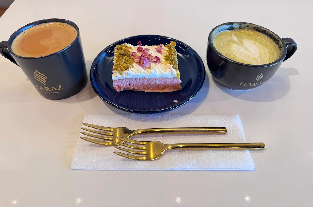 Rose Milk Cake Slice