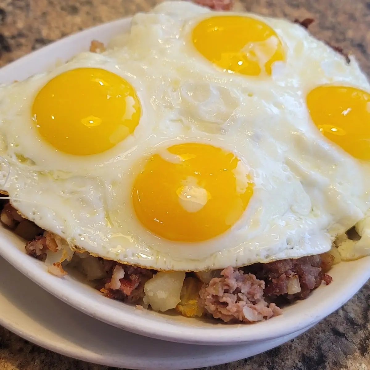 Corned Beef Hash Skillet