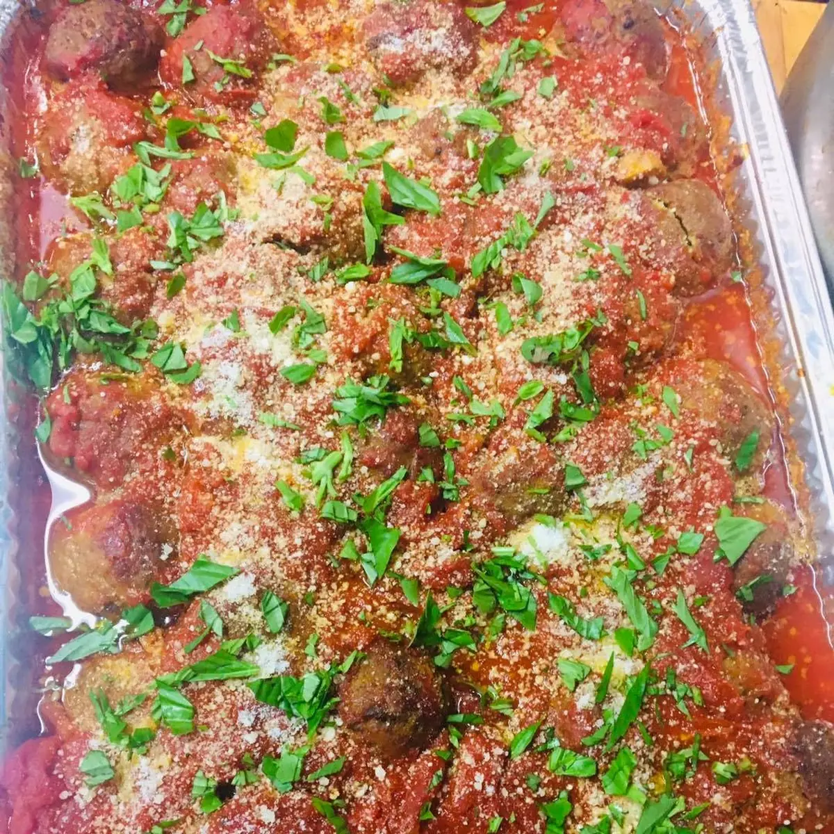 Meatball Parmigiana