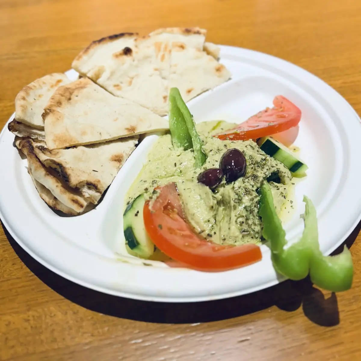 Pita Bread and Hummus