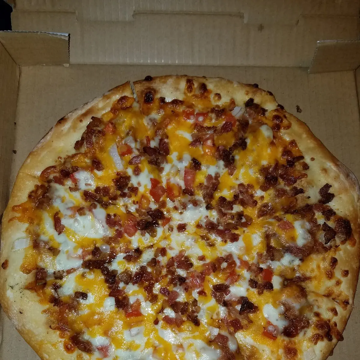 Beef BBQ Pizza