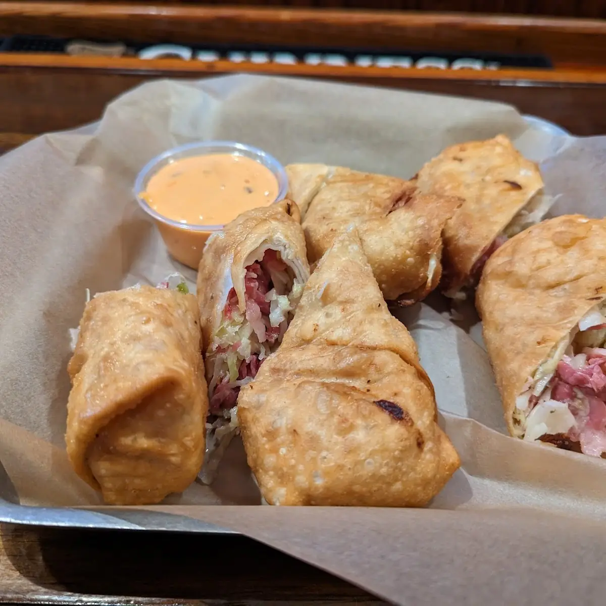 Ruben Egg Rolls