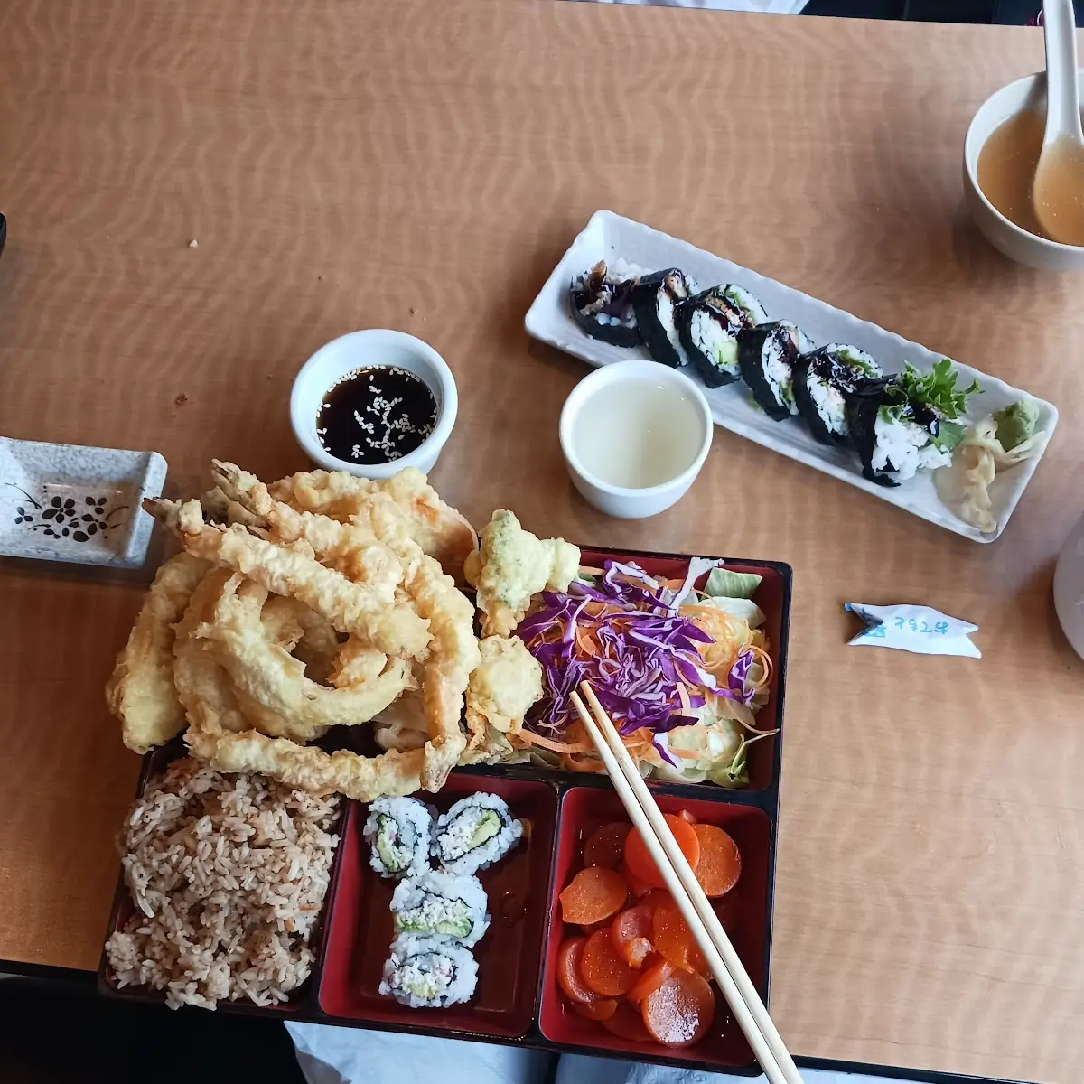 Shrimp Tempura Bento Box