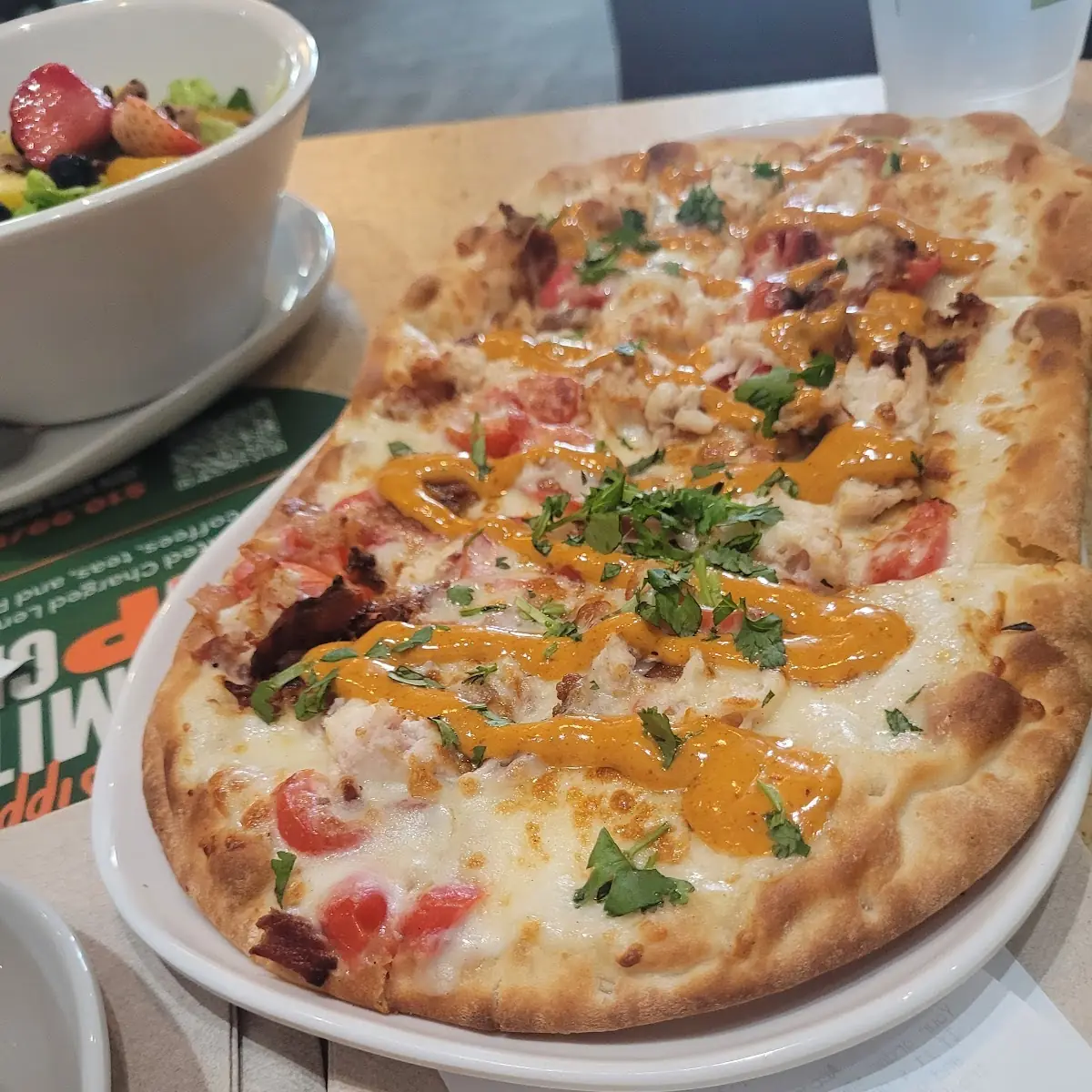Flatbread Pizza and Flatbread Pizza