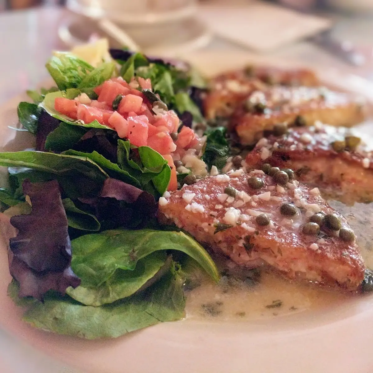 Crab Cake with a Lemon Sauce