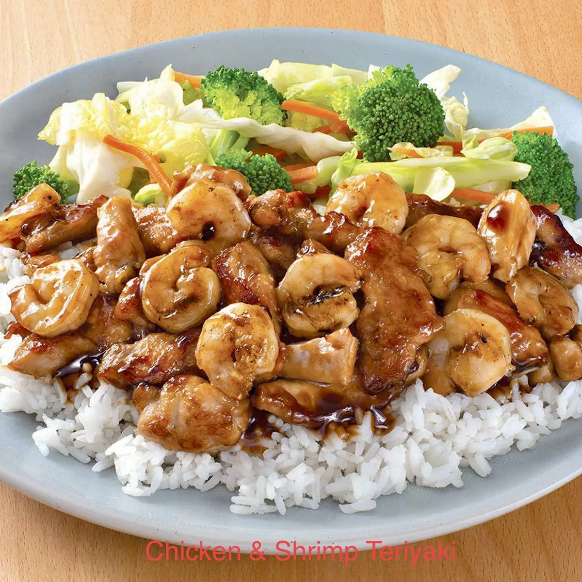 Teriyaki Chicken & Shrimp