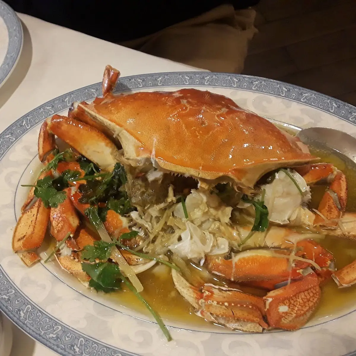 Dungeness Crab Peking Style