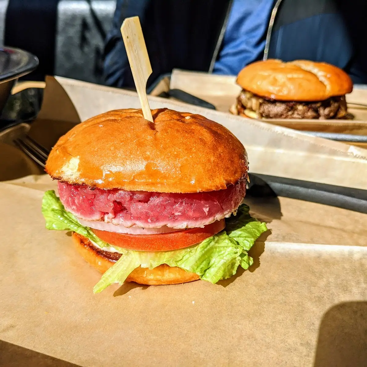 Ahi Tuna Burger