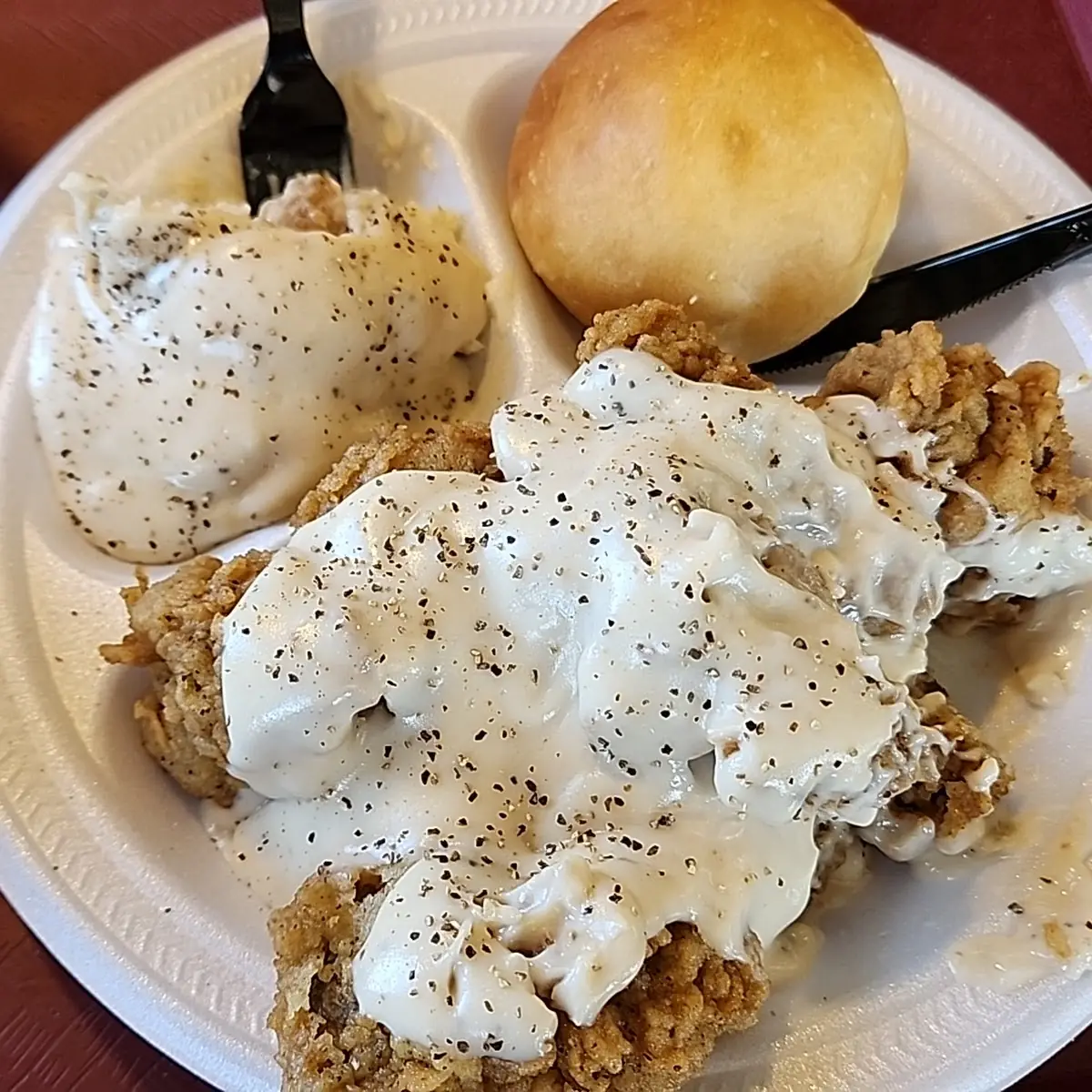 Gizzards Mashed Potatos and Baked Beans