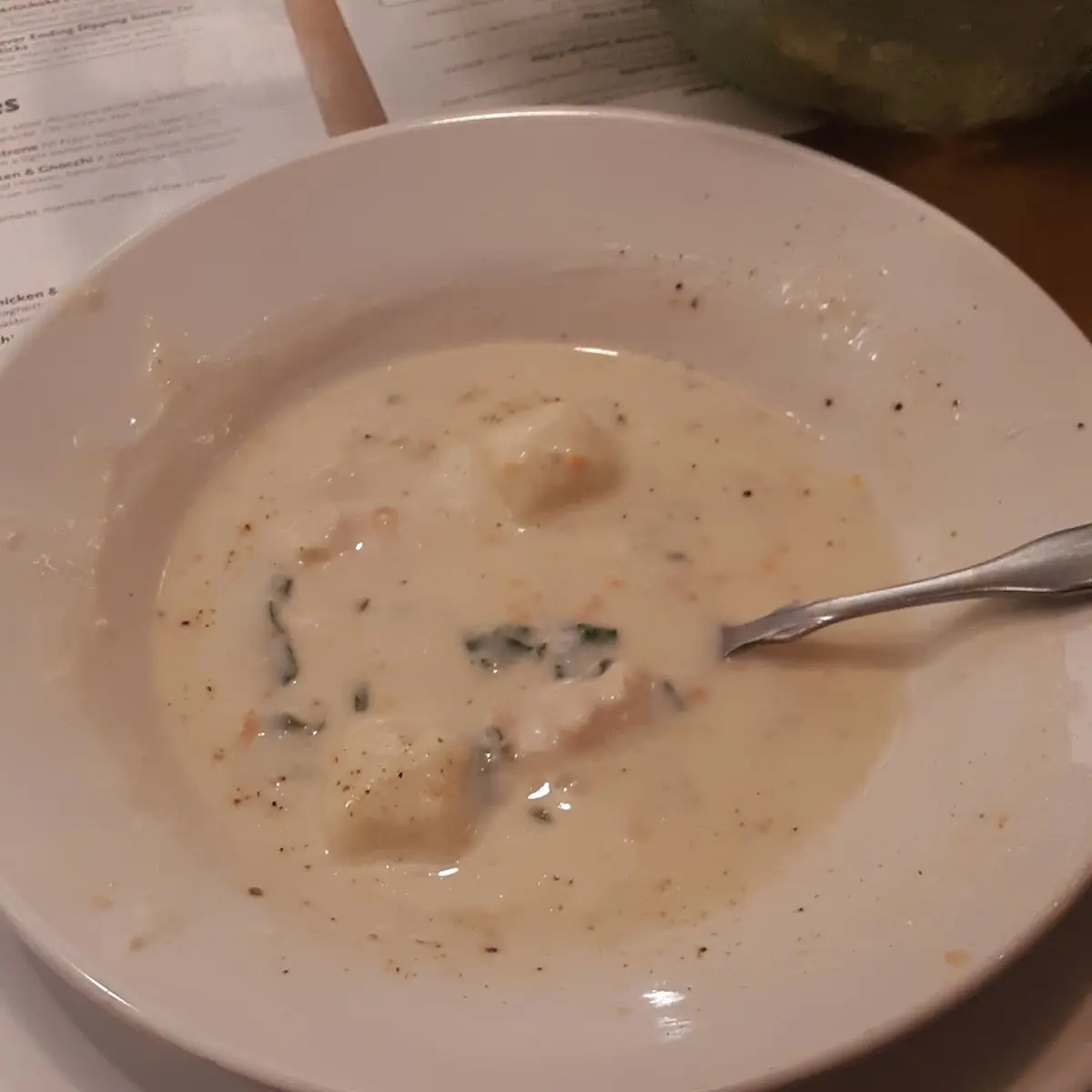 Chicken and Gnocchi Soup