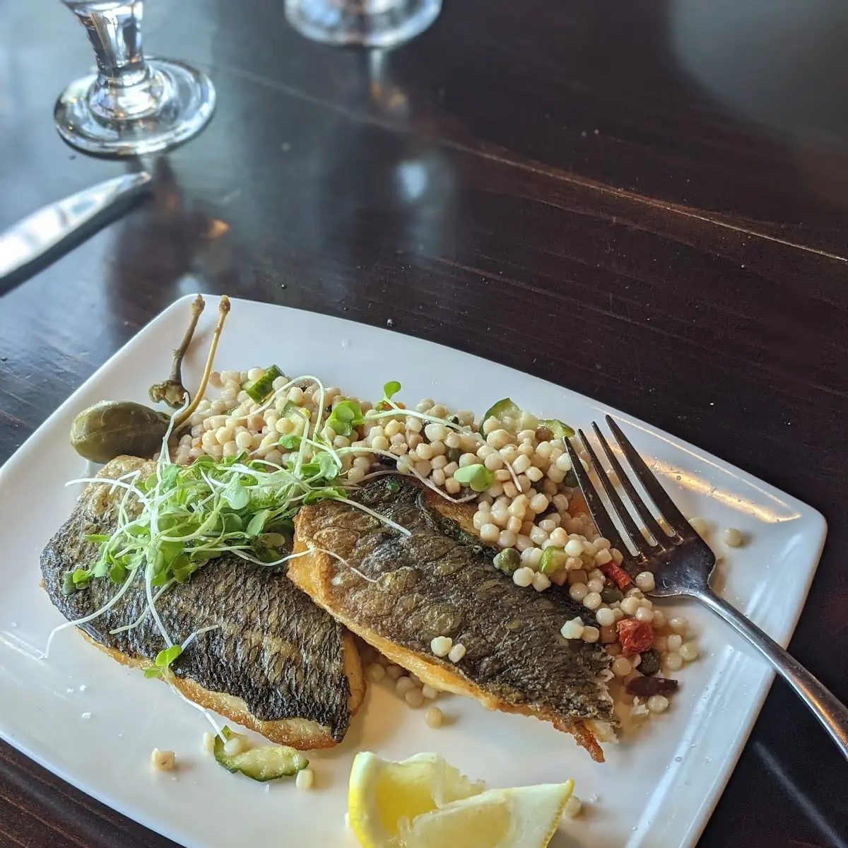 Pan-Seared Sea Bream