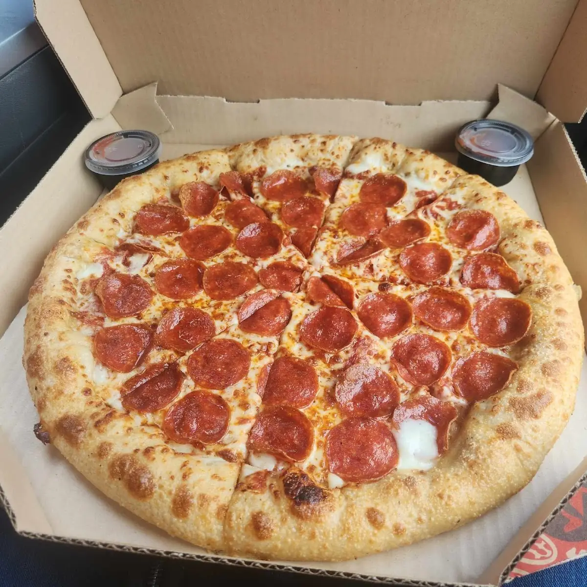Stuffed Crust Pepperoni Pizza