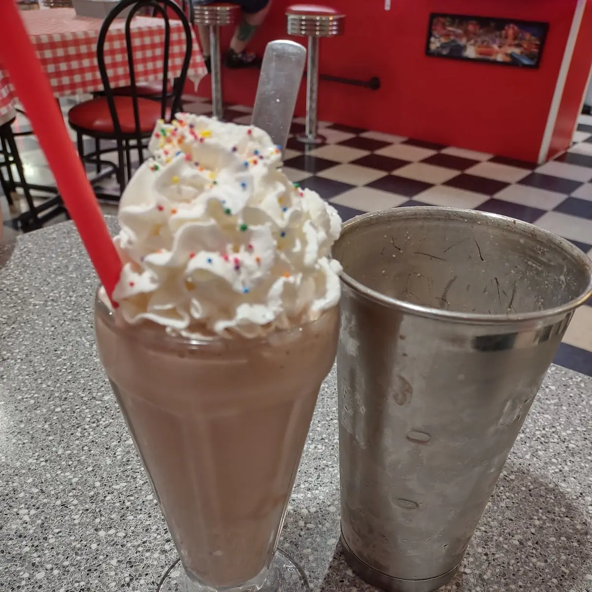 Peanut Butter Chocolate Milk Shakes