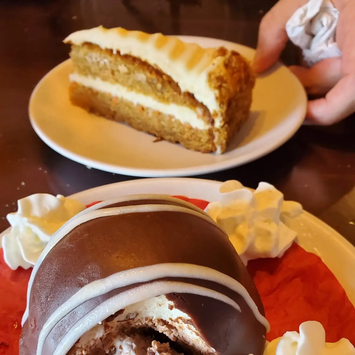 Baum Baum and Carrot Cake