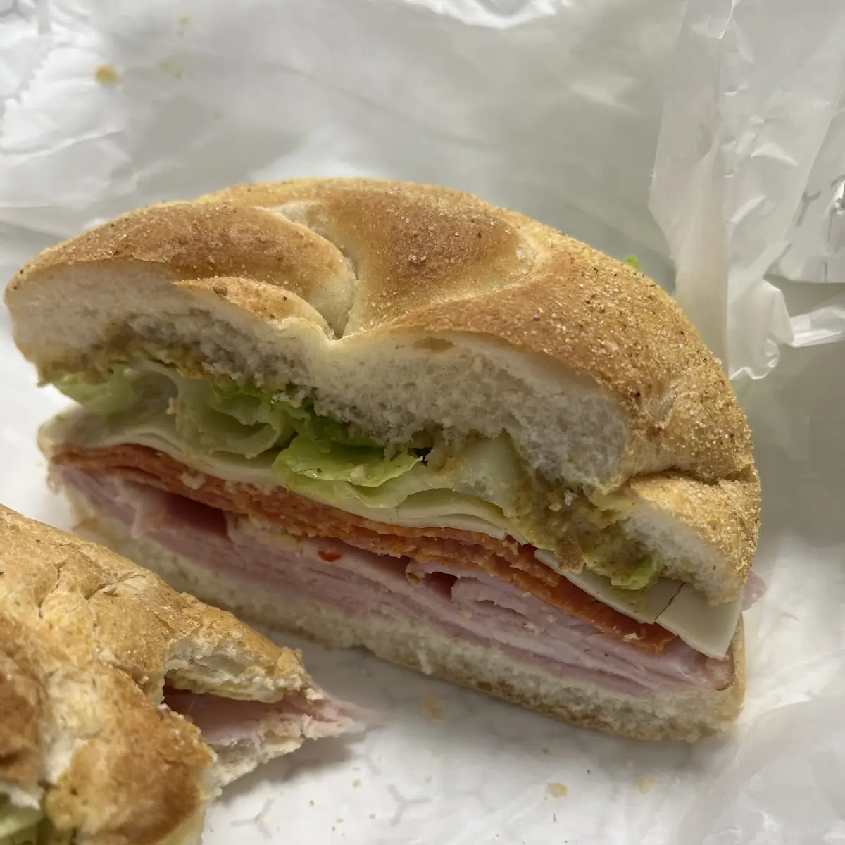 Turkey Bacon Egg and Cheese