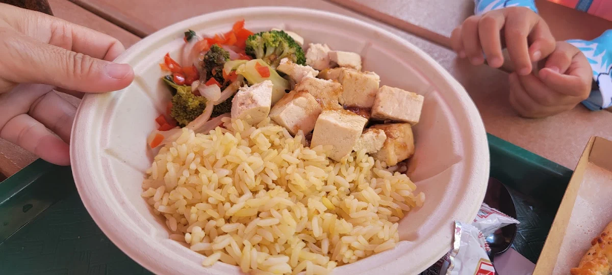 Roasted Tofu Rice Bowl