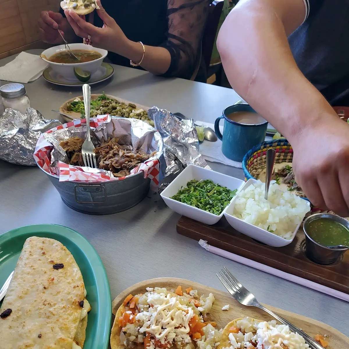 Quesadilla De Chicharrón Prensado