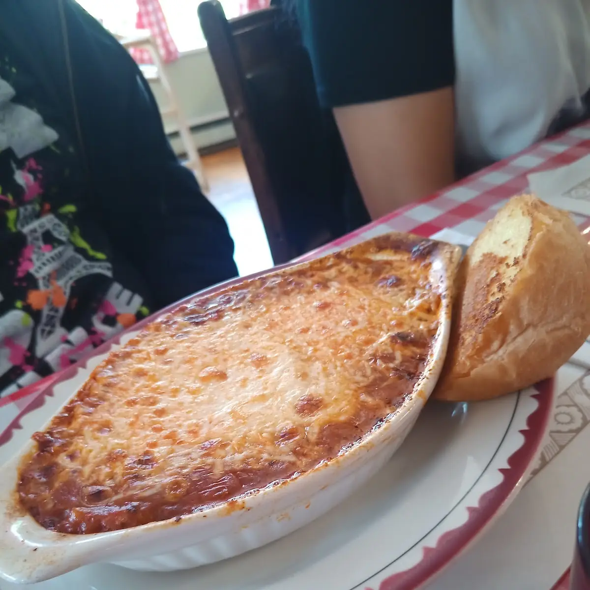 Lasagna, 45th Parallel Motel & Restaurant