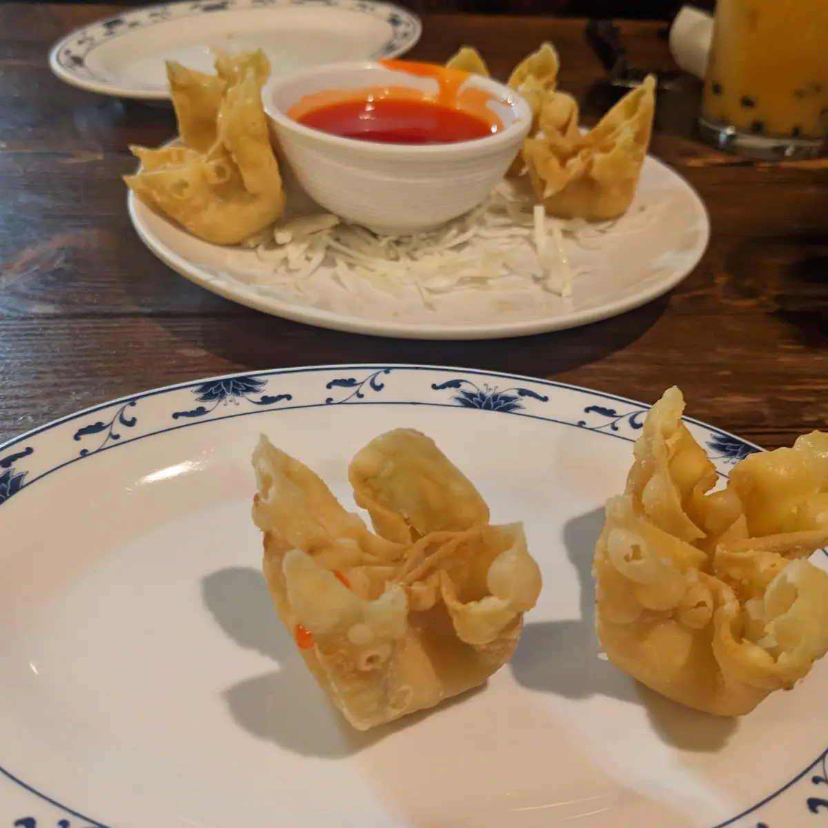 Crabmeat Cheese Wontons