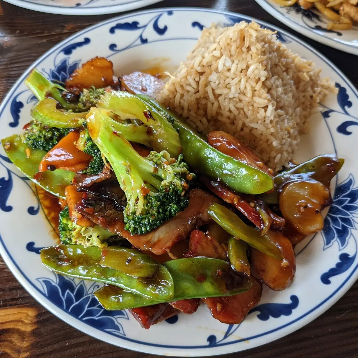 Vegetables with Garlic Sauce