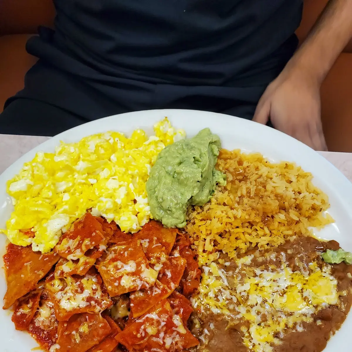 Taco and Enchilada Plate