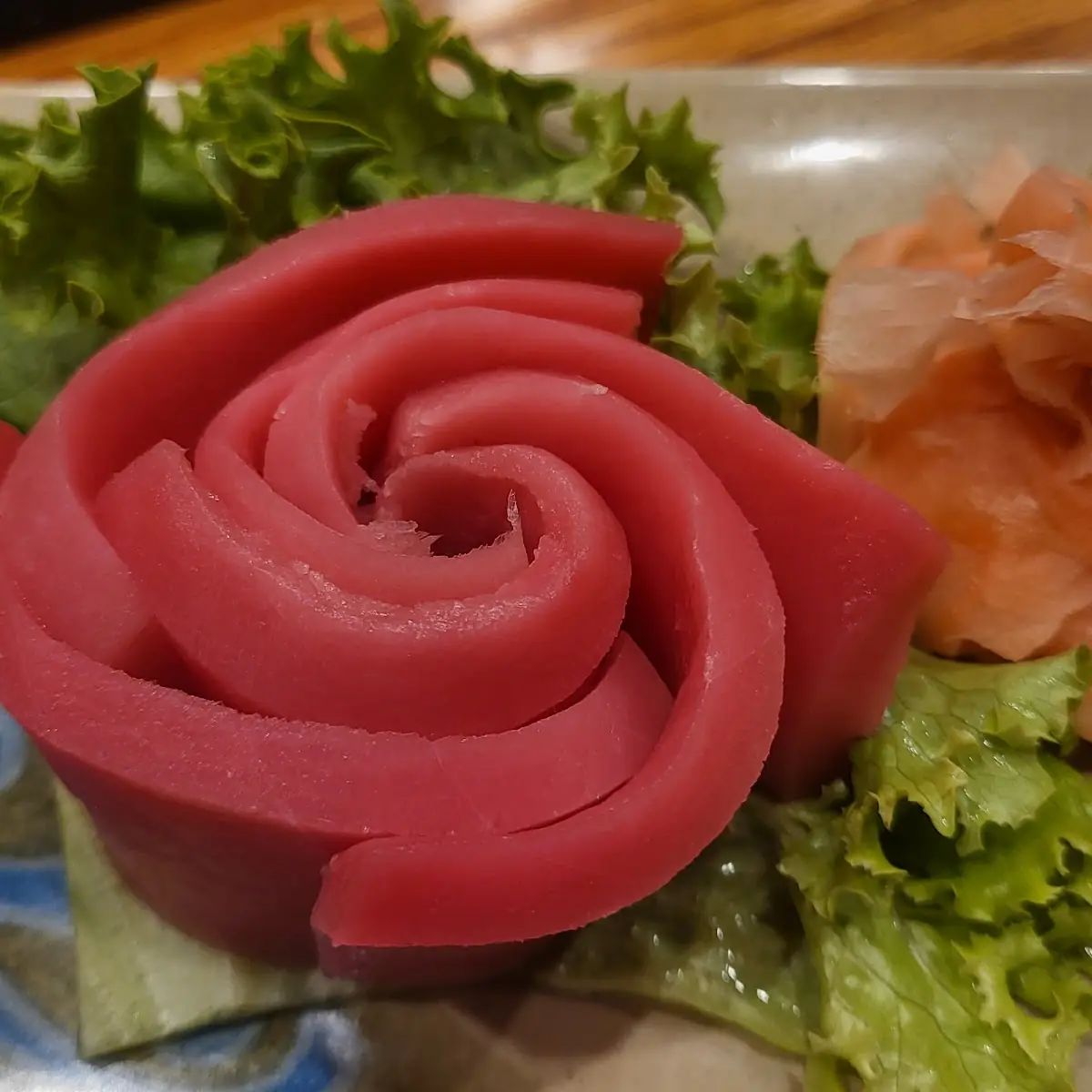 Tuna Sashimi Rose