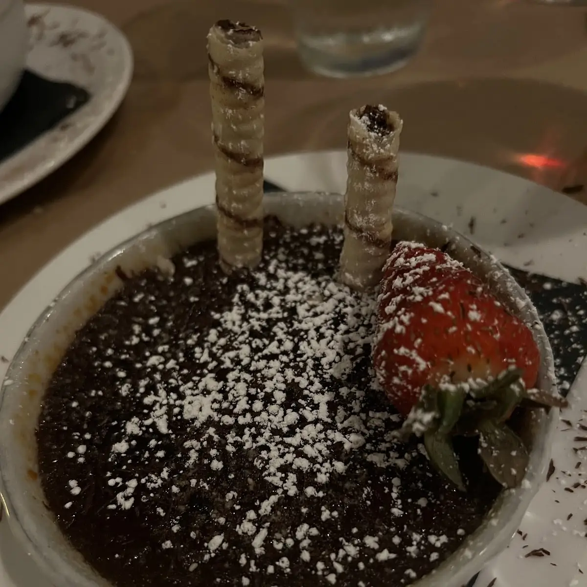 Dark Chocolate Crème Brûlée